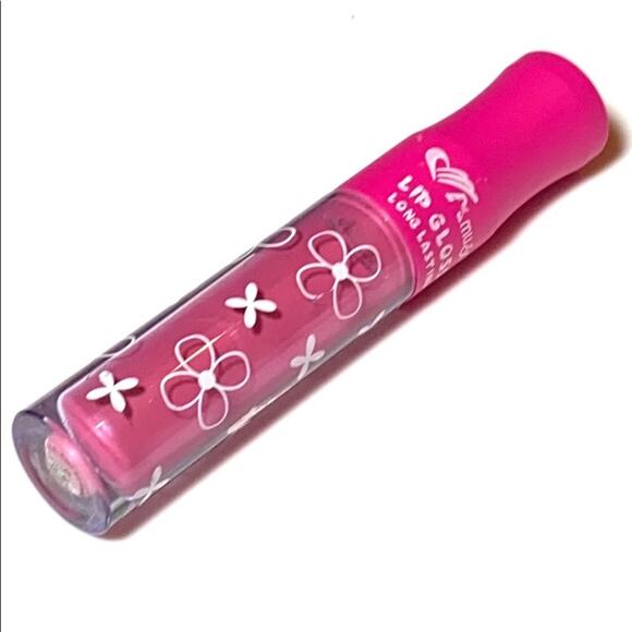 NEW Amuse LIP GLOSS 4.5" Tube Long Lasting 2039-4 Pink Lip Color Shine Make Up - Picture 4 of 5